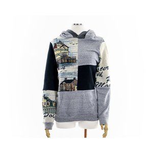 Fashion ReWork Michigan Lighthouses Tapestry Blanket Hoodie